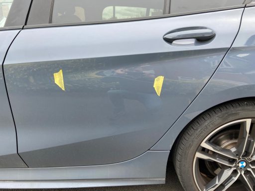 BMW DOOR SCRATCH