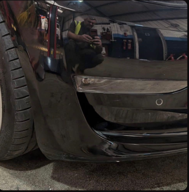 Tesla Bumper Repair